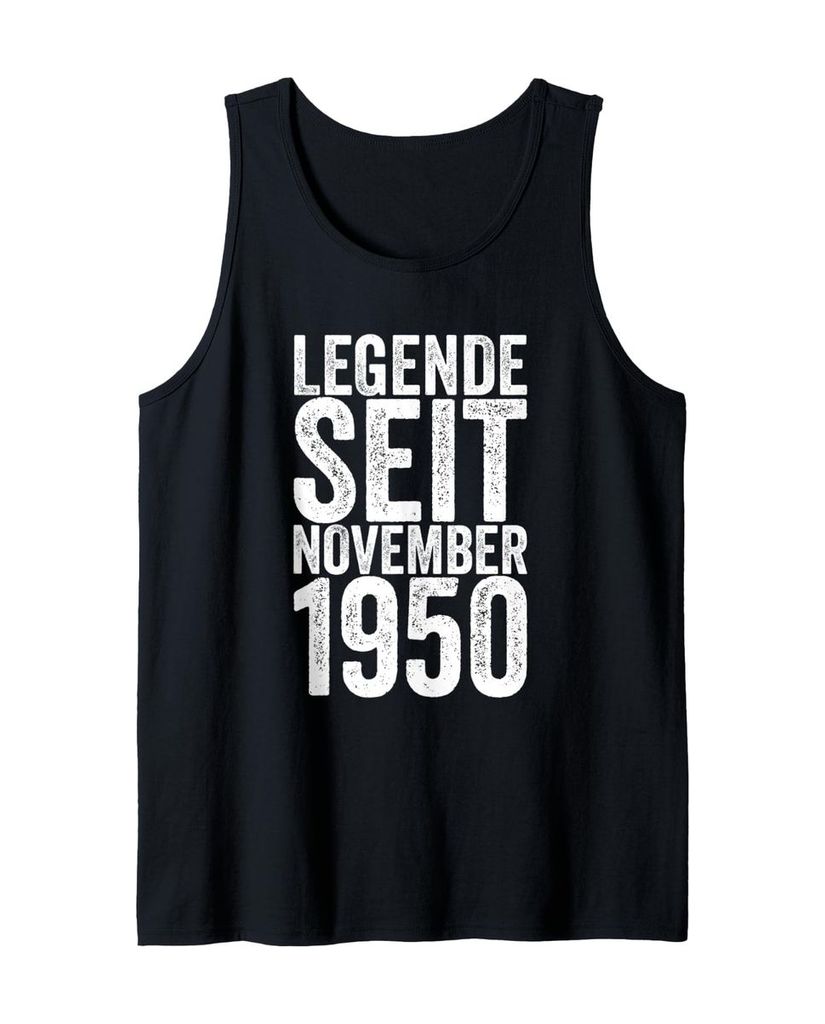 Lustiger Tank Top „Legende Seit November 1950“ | lustige-tshirts.de