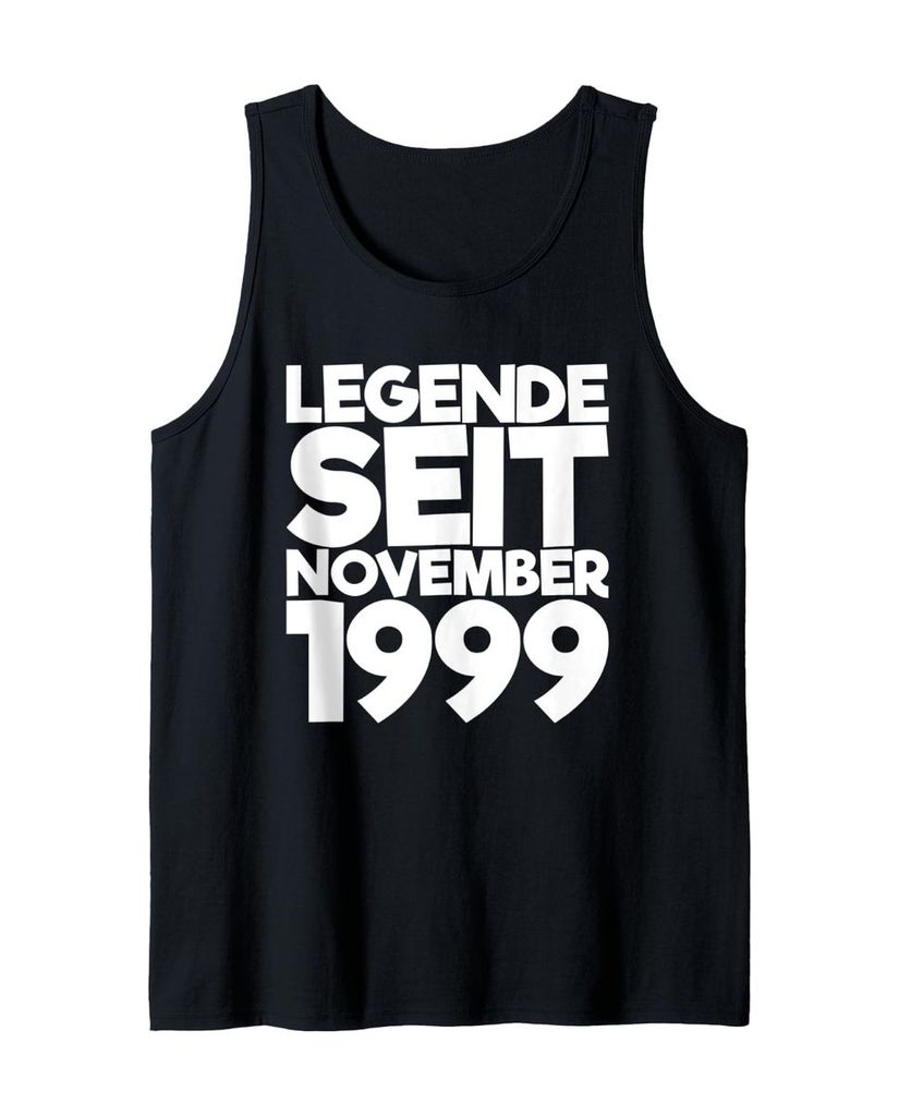 Lustiger Tank Top „Legende Seit November 1999“ | lustige-tshirts.de