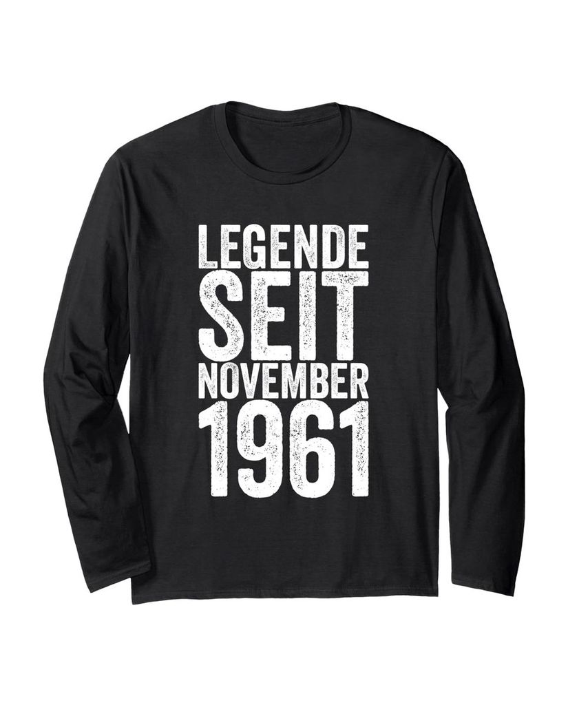 Lustiger Langarmshirt „Legende Seit November 1961“ | lustige-tshirts.de
