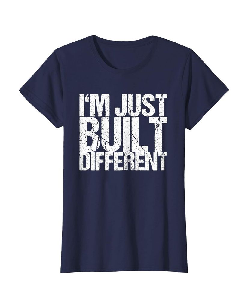 Spruchshirt „Ich bin gerade anders gebaut“ mit trockenem Baustellen-Humor – Ansicht 38