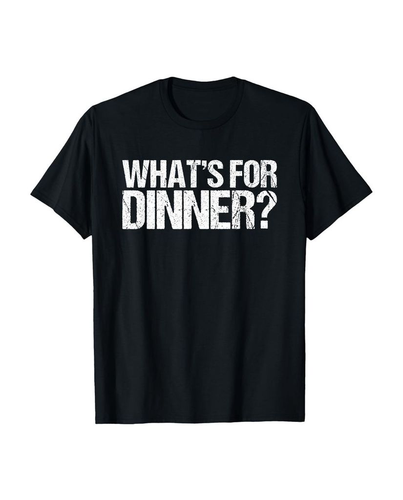 Lustiger T-Shirt „Was für das Abendessen:“ | lustige-tshirts.de