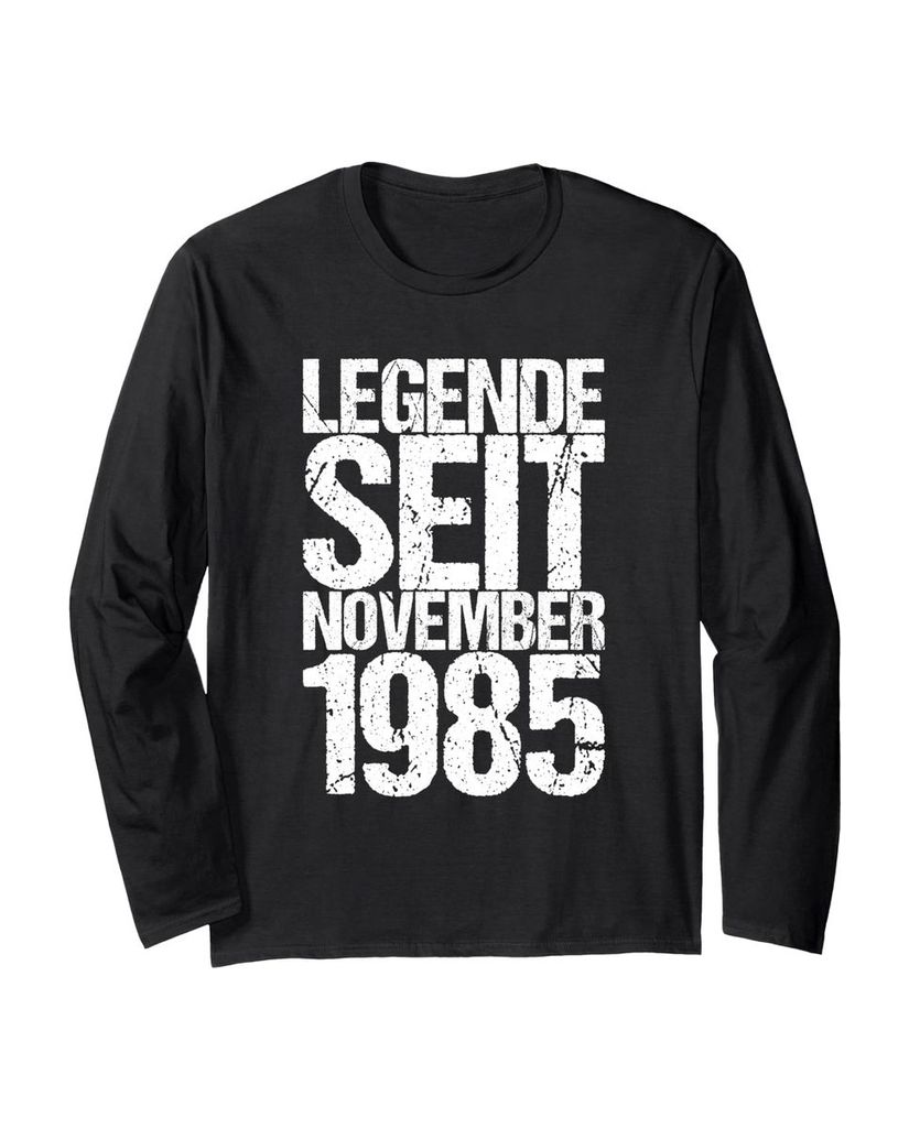 Lustiger Langarmshirt „Legende Seit November 1985“ | lustige-tshirts.de