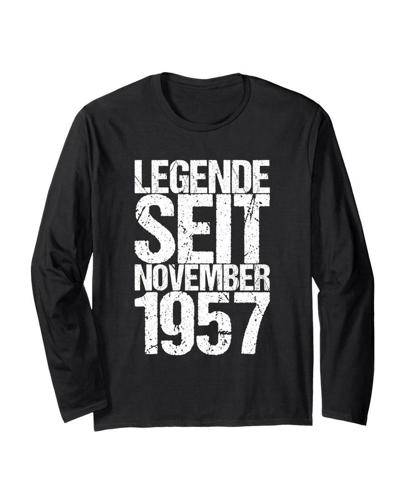 Lustiger Langarmshirt „Legende Seit November 1957“ | lustige-tshirts.de