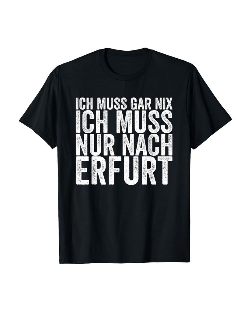 Lustiger T-Shirt „Ich Muss Gar Nix Ich Muss Nur Nach“ | lustige-tshirts.de