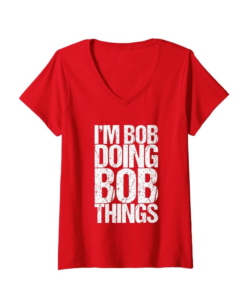 Lustiges T-Shirt „I'm Bob Doing Bob Things“ – Ansicht 9