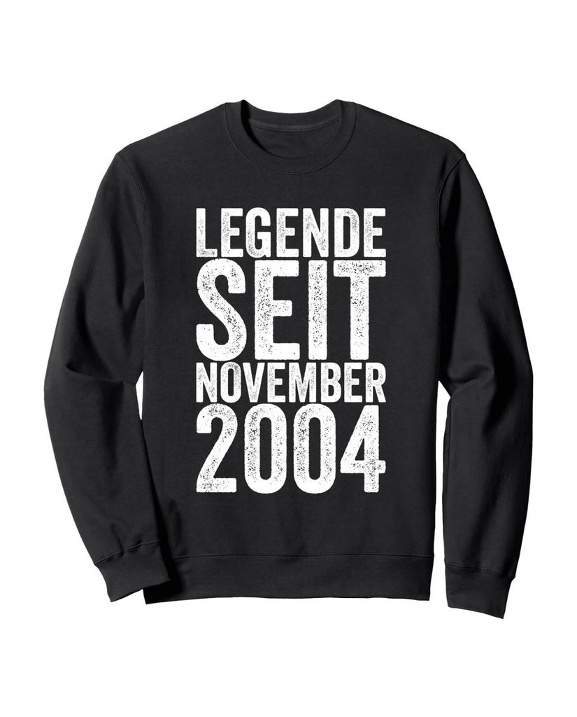 Lustiger Sweatshirt „Legende Seit November 2004“ | lustige-tshirts.de