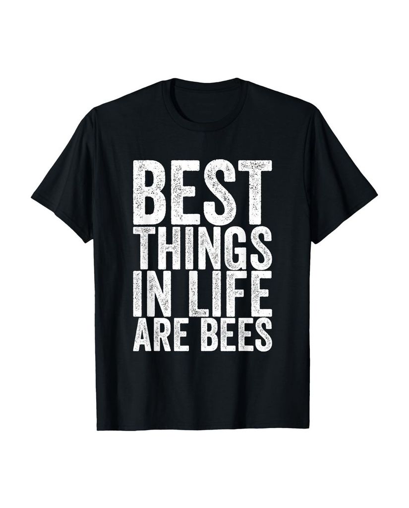 Lustiger T-Shirt „Die besten Dinge im Leben sind Bienen“ | lustige-tshirts.de