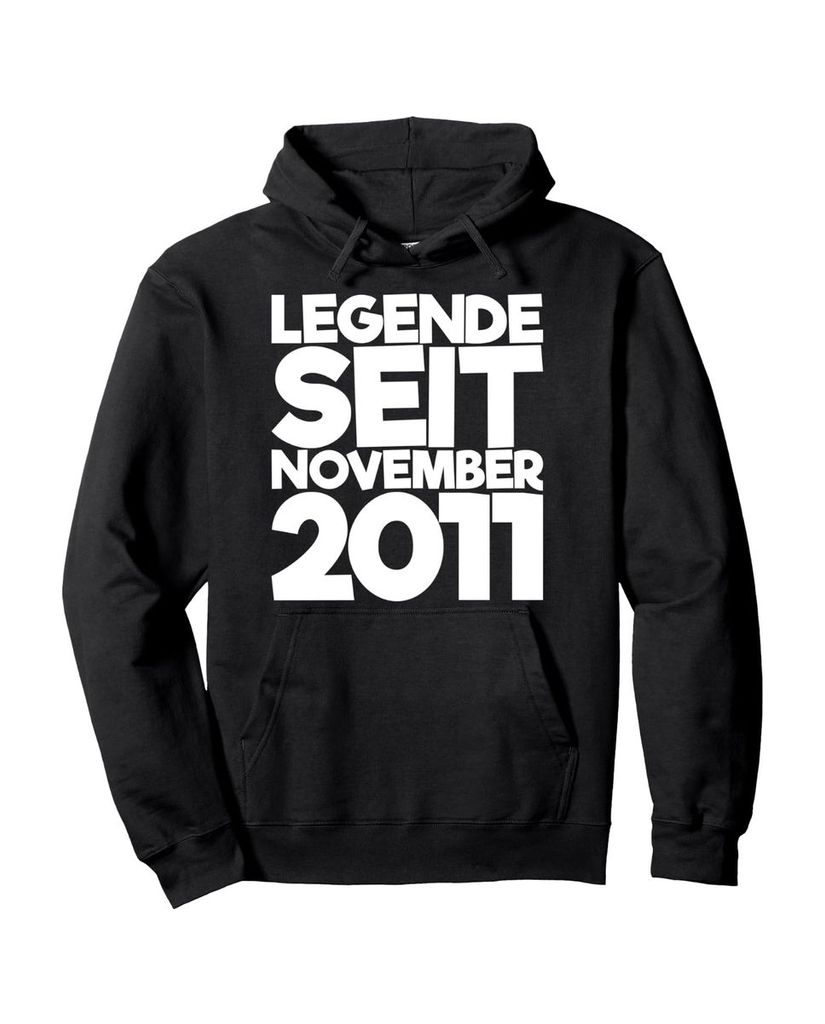 Lustiger Hoodie „Legende Seit November 2011“ | lustige-tshirts.de