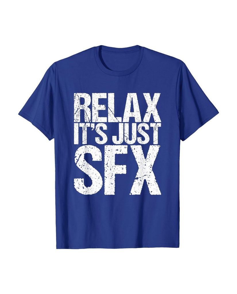 Lustiges Halloween T-Shirt „Relax It's Just Sfx“ – Ansicht 21