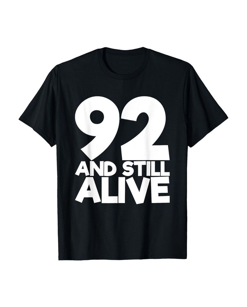 Lustiger T-Shirt „92 And Still Alive 92. Lustiger“ | lustige-tshirts.de