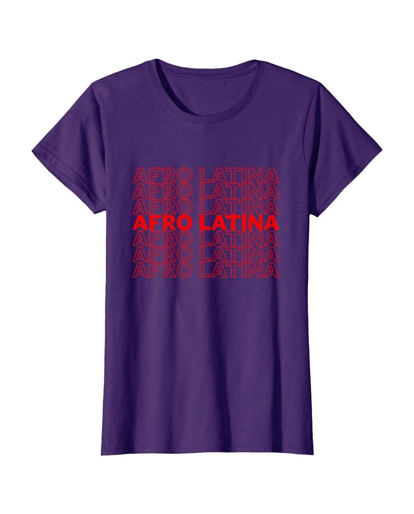 Afro Latina auf dem Shirt: Kurzer Spruch, klare Haltung – Ansicht 18