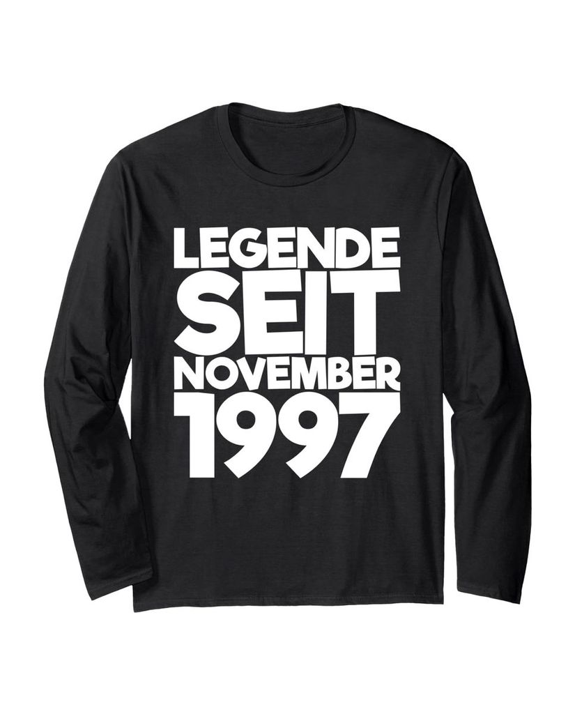 Lustiger Langarmshirt „Legende Seit November 1997“ | lustige-tshirts.de