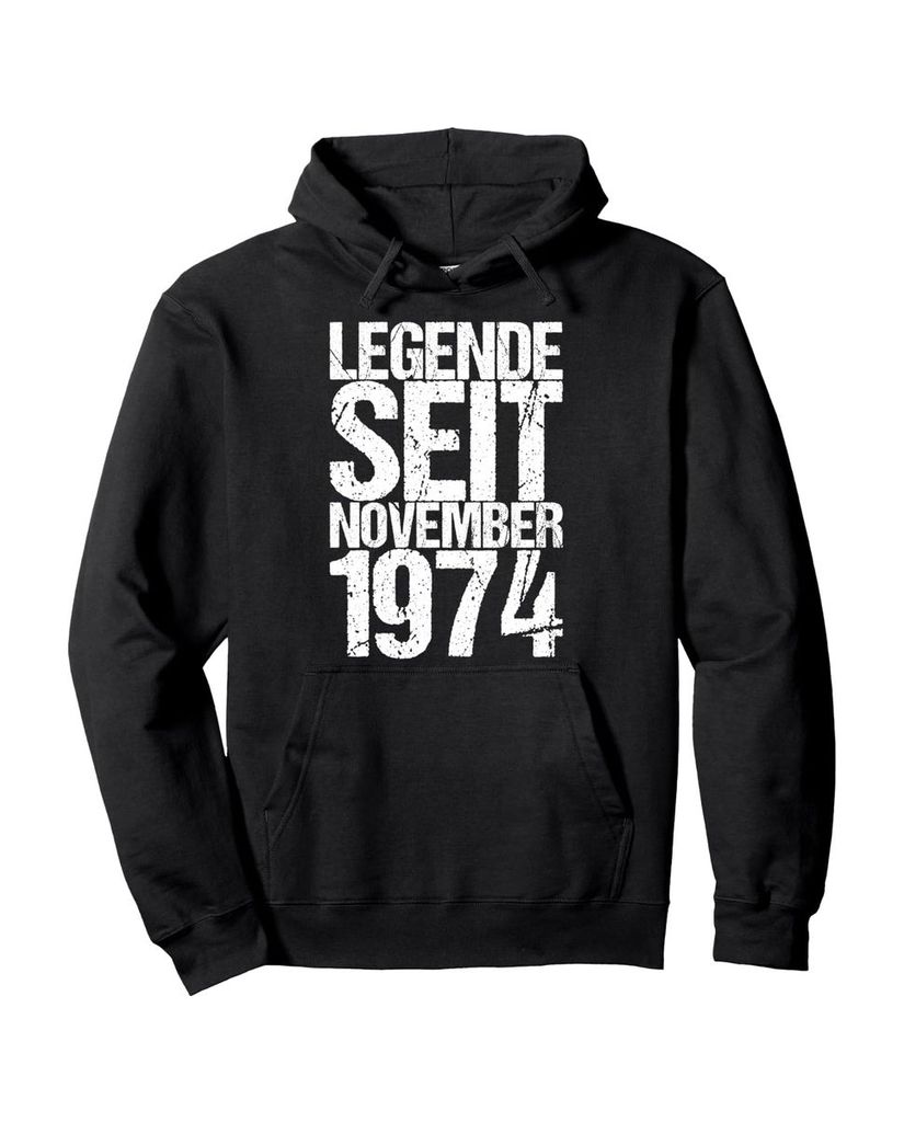 Lustiger Hoodie „Legende Seit November 1974“ | lustige-tshirts.de