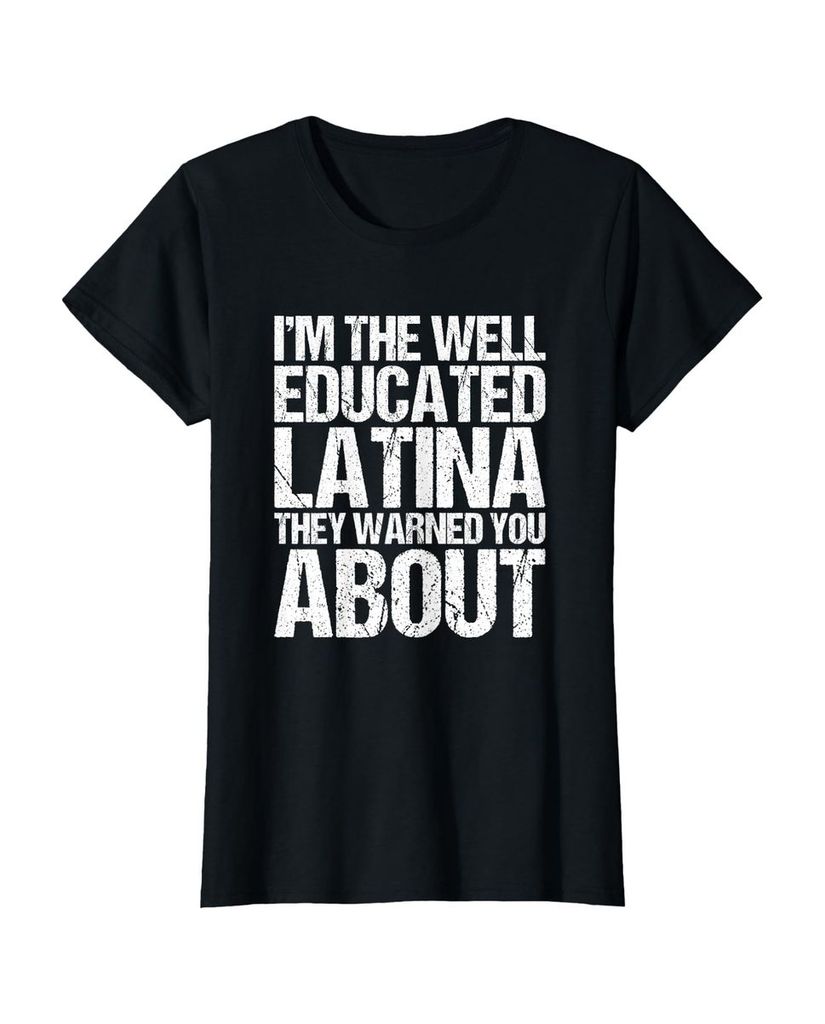 Lustiger T-Shirt „Latina gebildeter feministischer“ | lustige-tshirts.de