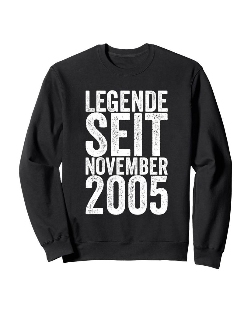 Lustiger Sweatshirt „Legende Seit November 2005“ | lustige-tshirts.de