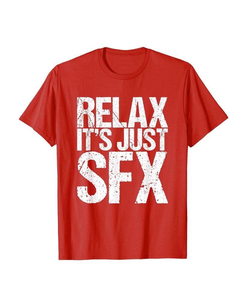 Lustiges Halloween T-Shirt „Relax It's Just Sfx“ – Ansicht 24