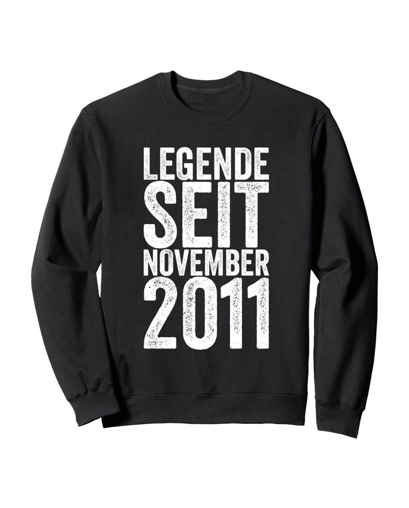 Lustiger Sweatshirt „Legende Seit November 2011“ | lustige-tshirts.de