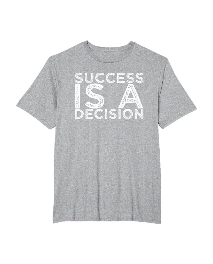 Witziges Sprüche T-Shirt „Success is a Decision“ – Ansicht 35