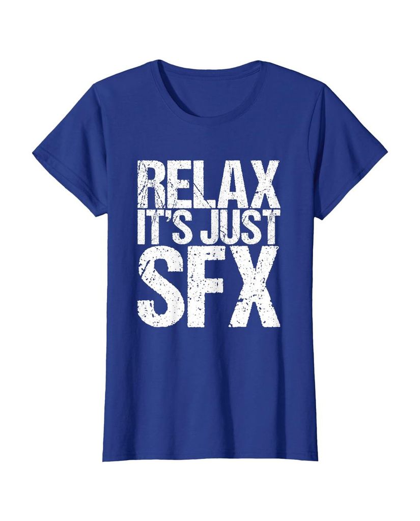 Lustiges Halloween T-Shirt „Relax It's Just Sfx“ – Ansicht 32