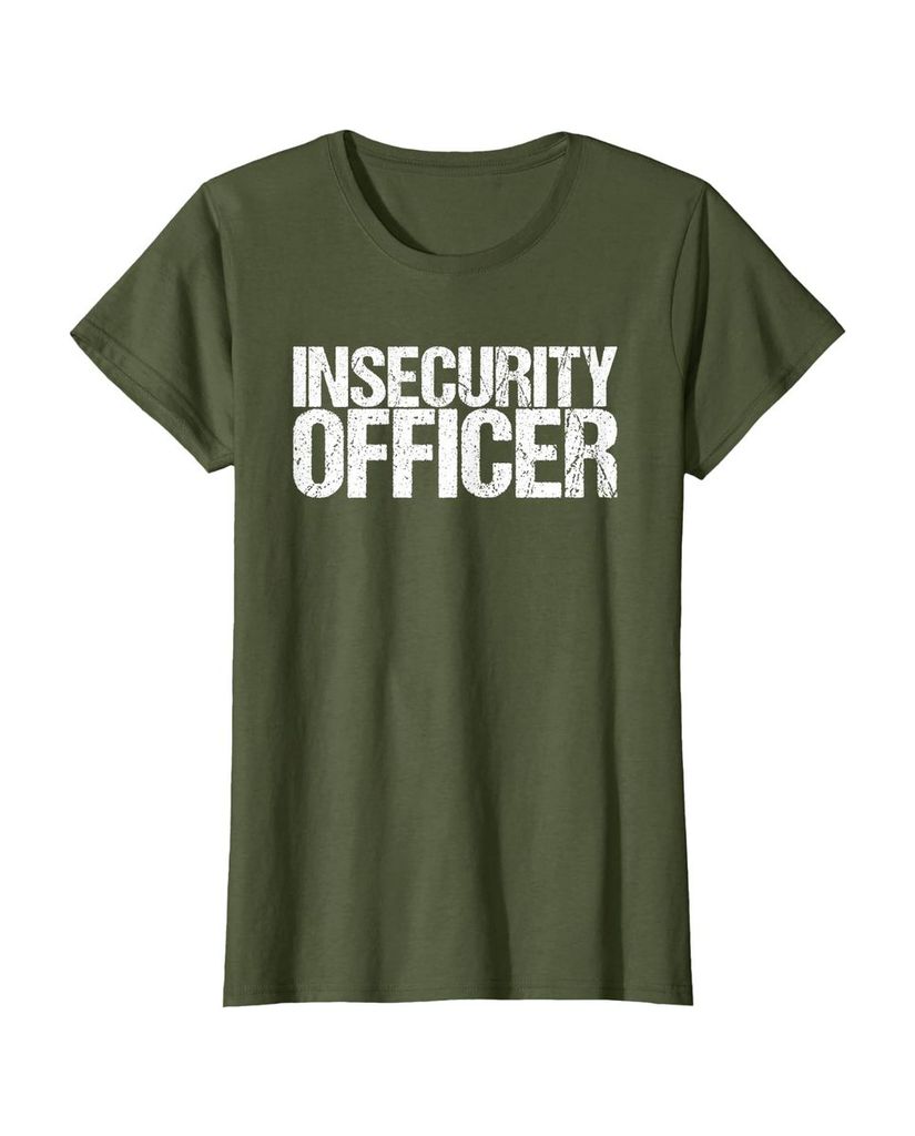 Lustiges T-Shirt „Insecurity Officer“ – Ansicht 21