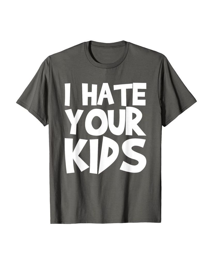 T-Shirt mit dem Spruch „Ich hasse deine Kinder“ – Ansicht 3