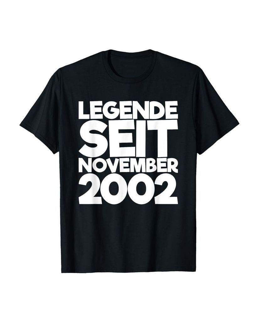 Lustiger T-Shirt „Legende Seit November 2002“ | lustige-tshirts.de