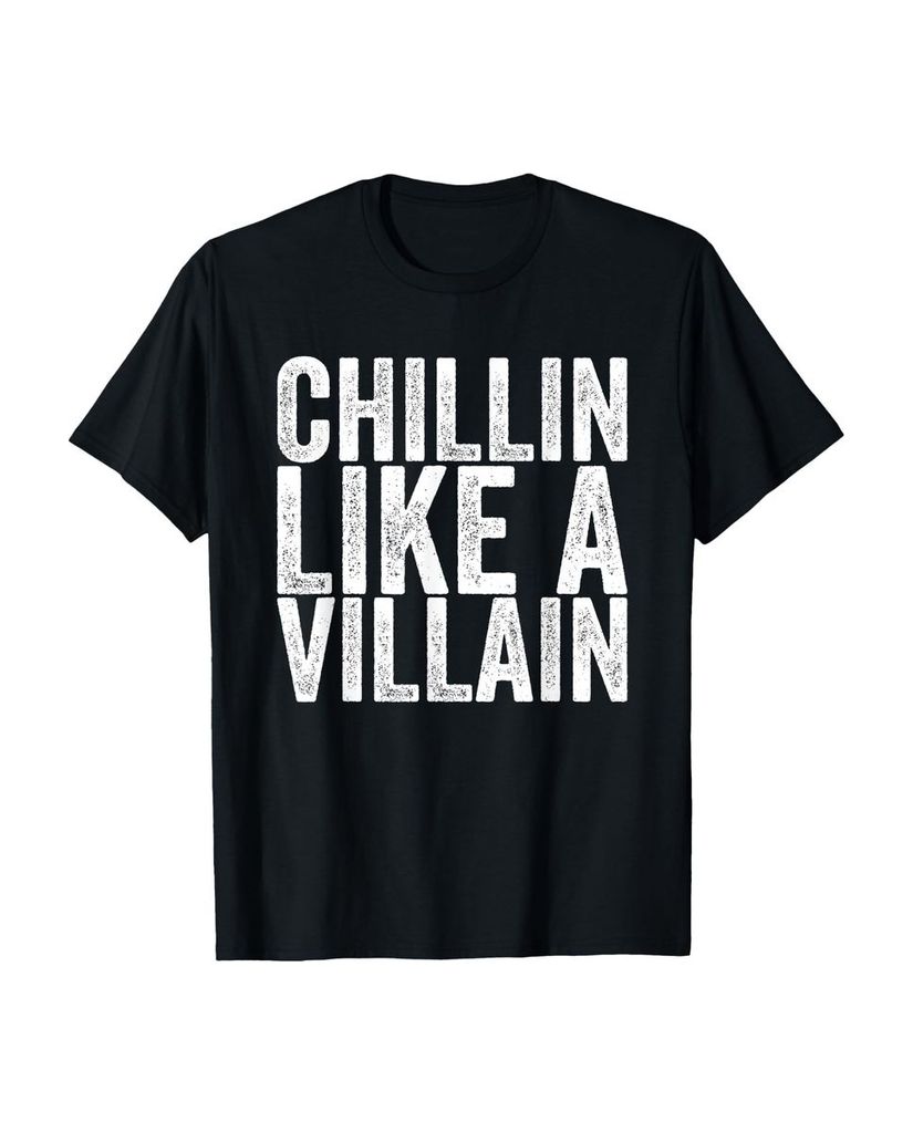 Lustiger T-Shirt „Chillin wie ein Bösewicht Vintage“ | lustige-tshirts.de