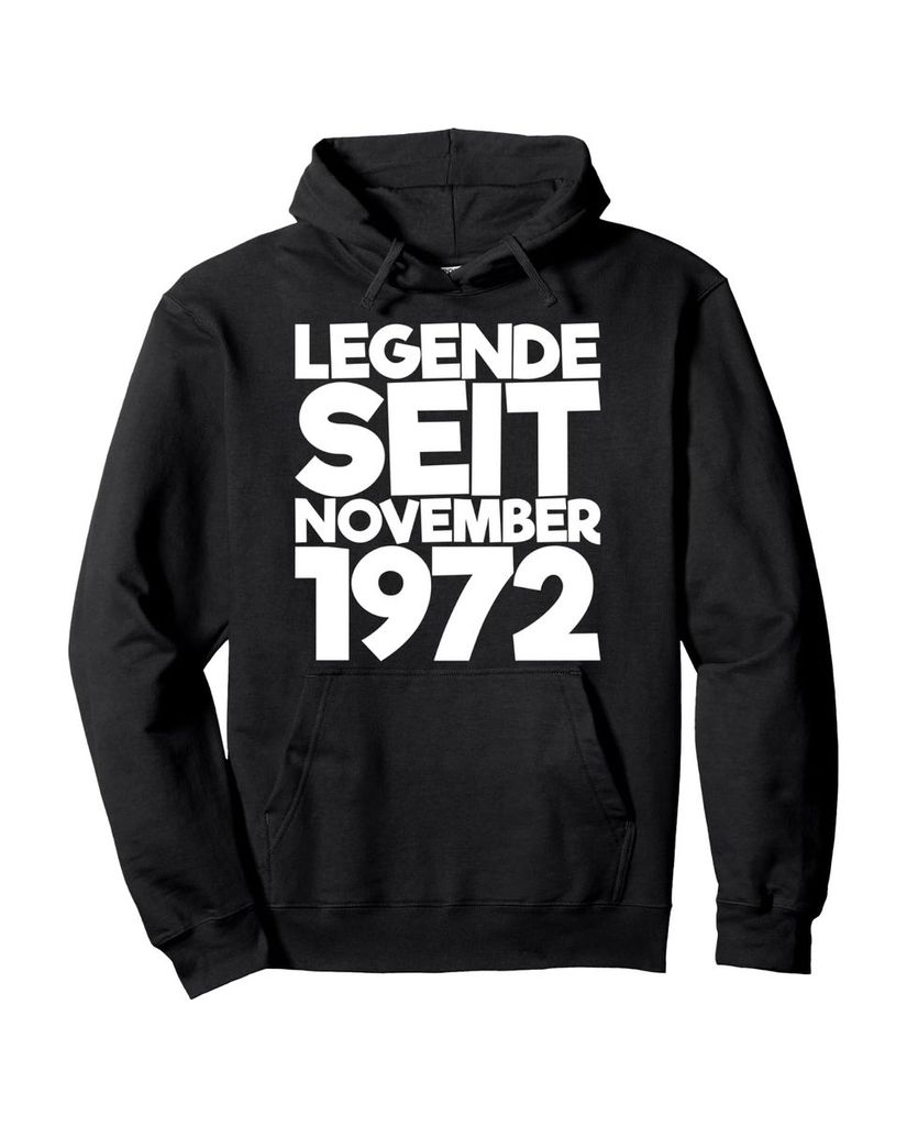 Lustiger Hoodie „Legende Seit November 1972“ | lustige-tshirts.de