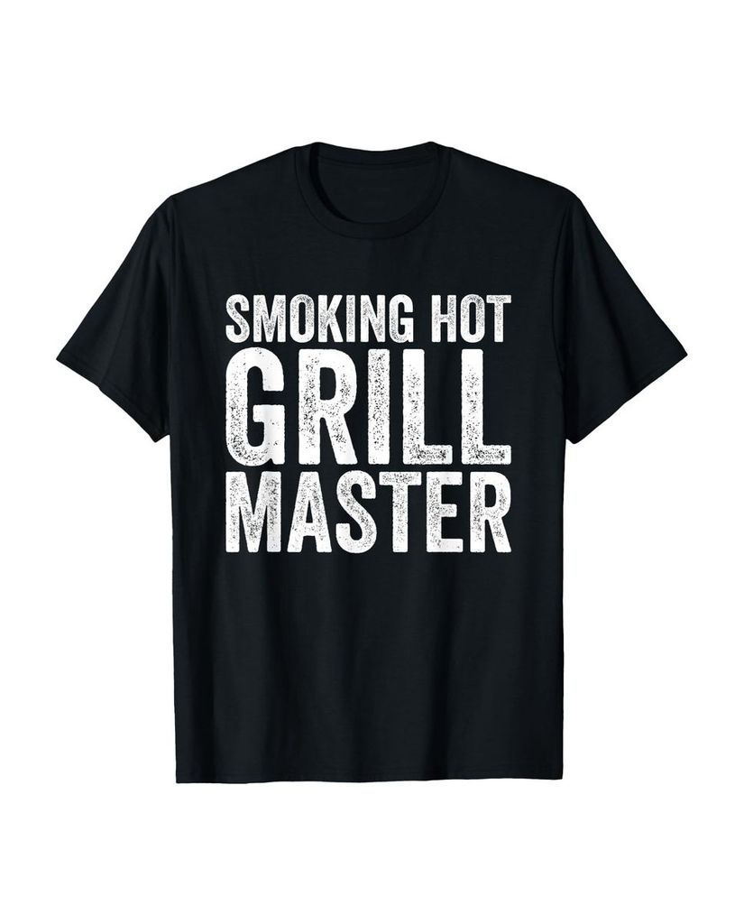 Lustiger T-Shirt „Heißer Grill Master BBQ rauchen“ | lustige-tshirts.de