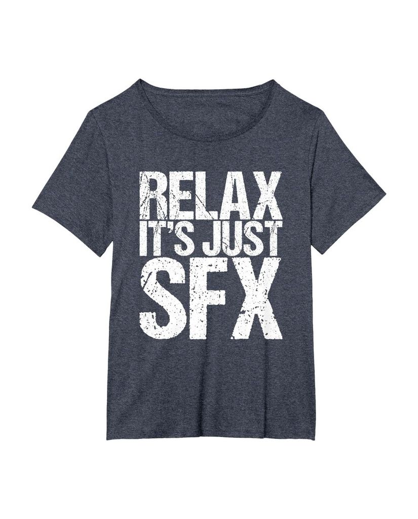 Lustiges Halloween T-Shirt „Relax It's Just Sfx“ – Ansicht 13
