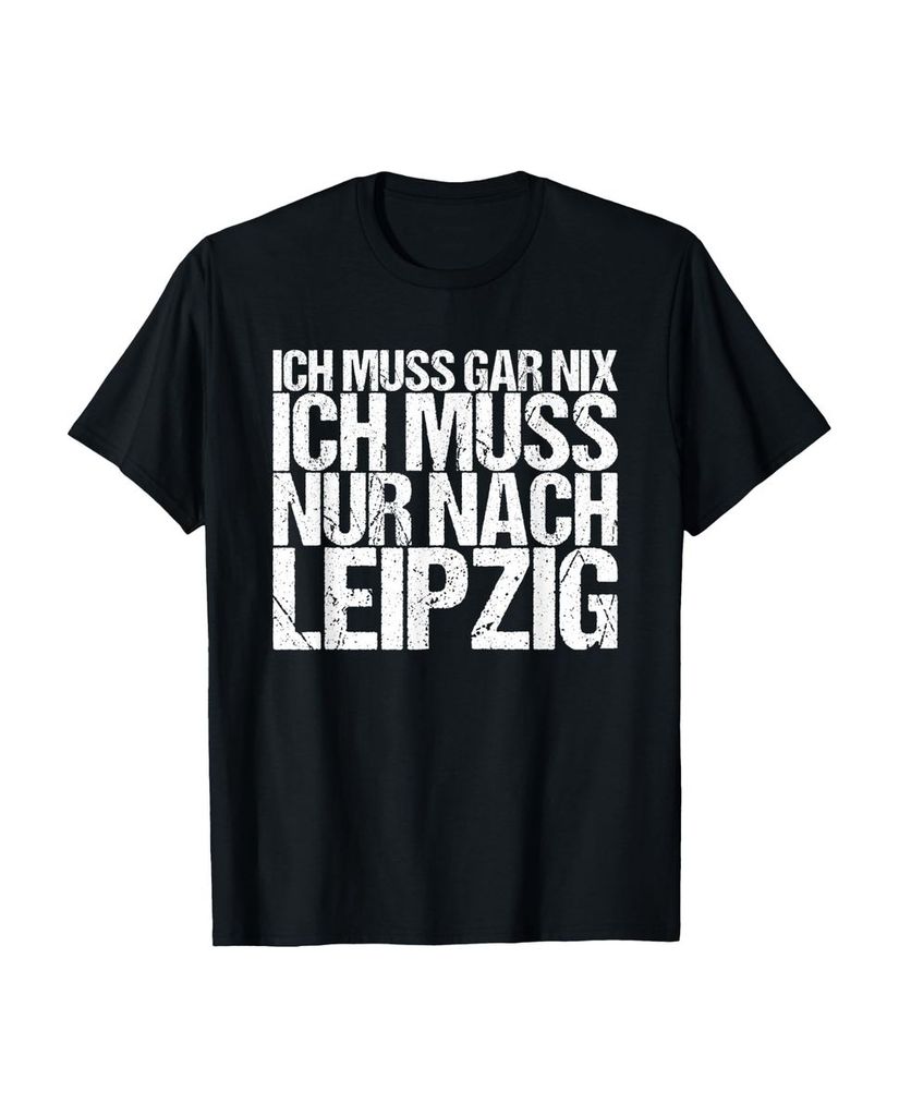 Lustiger T-Shirt „Ich Muss Gar Nix Ich Muss Nur Nach“ | lustige-tshirts.de