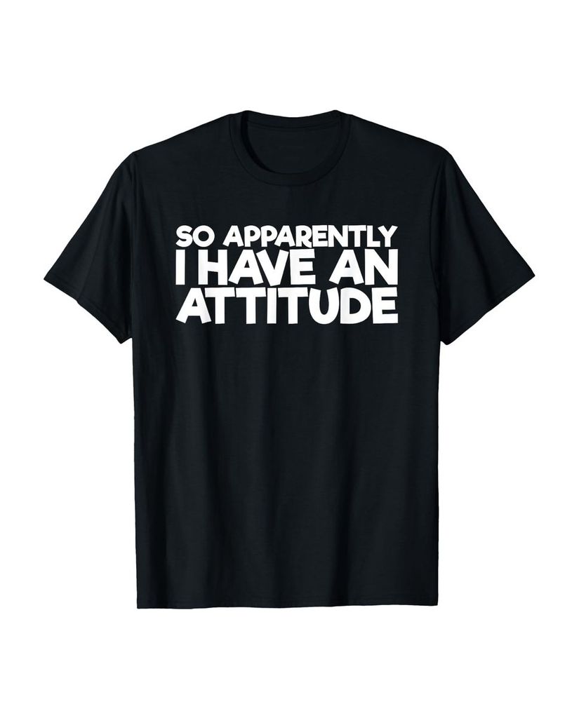 Lustiger T-Shirt „Anscheinend habe ich eine Haltung“ | lustige-tshirts.de