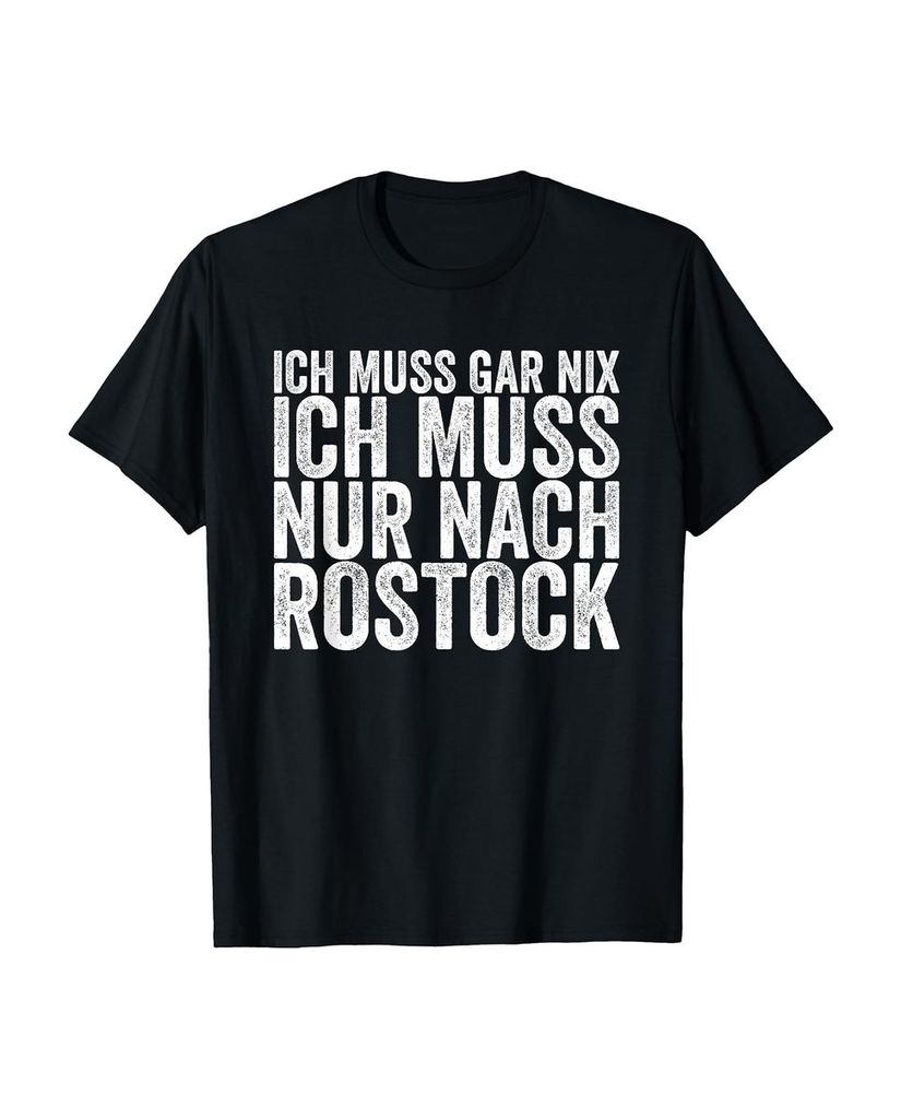 Lustiger T-Shirt „Ich Muss Gar Nix Ich Muss Nur Nach“ | lustige-tshirts.de