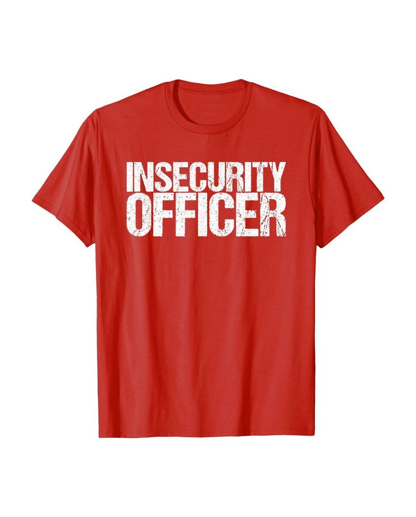 Lustiges T-Shirt „Insecurity Officer“ – Ansicht 48