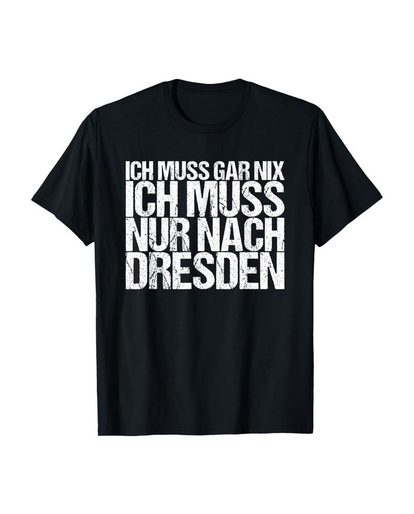 Lustiger T-Shirt „Ich Muss Gar Nix Ich Muss Nur Nach“ | lustige-tshirts.de