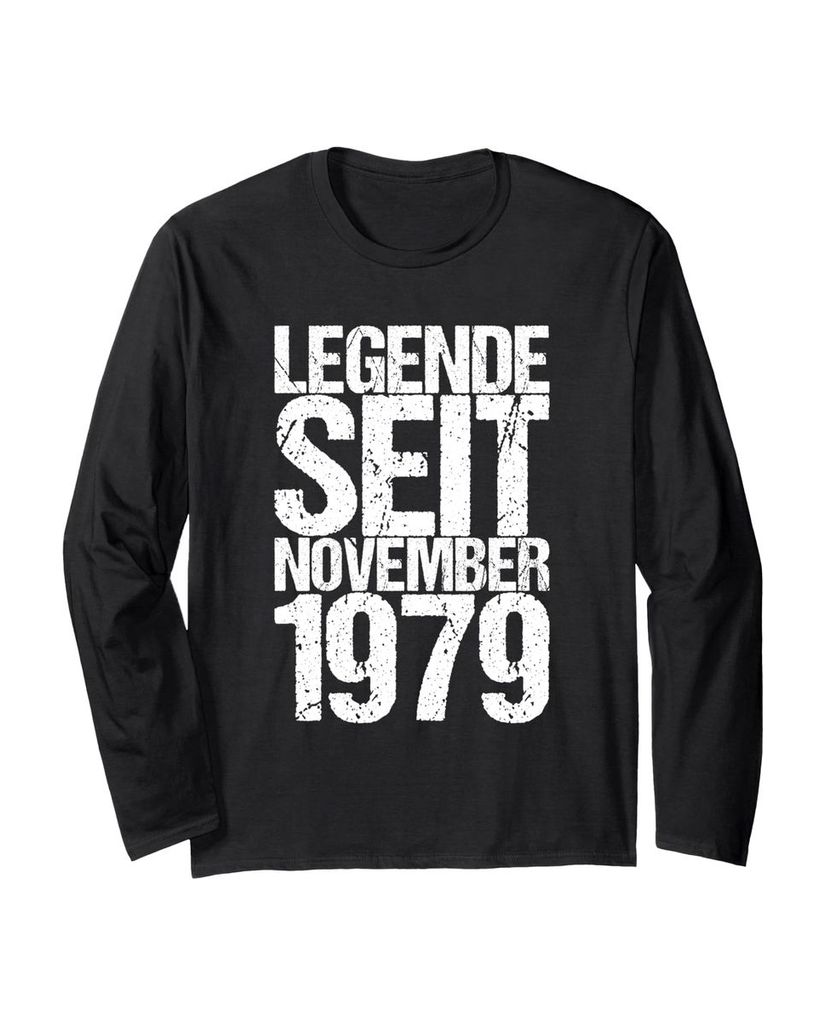 Lustiger Langarmshirt „Legende Seit November 1979“ | lustige-tshirts.de