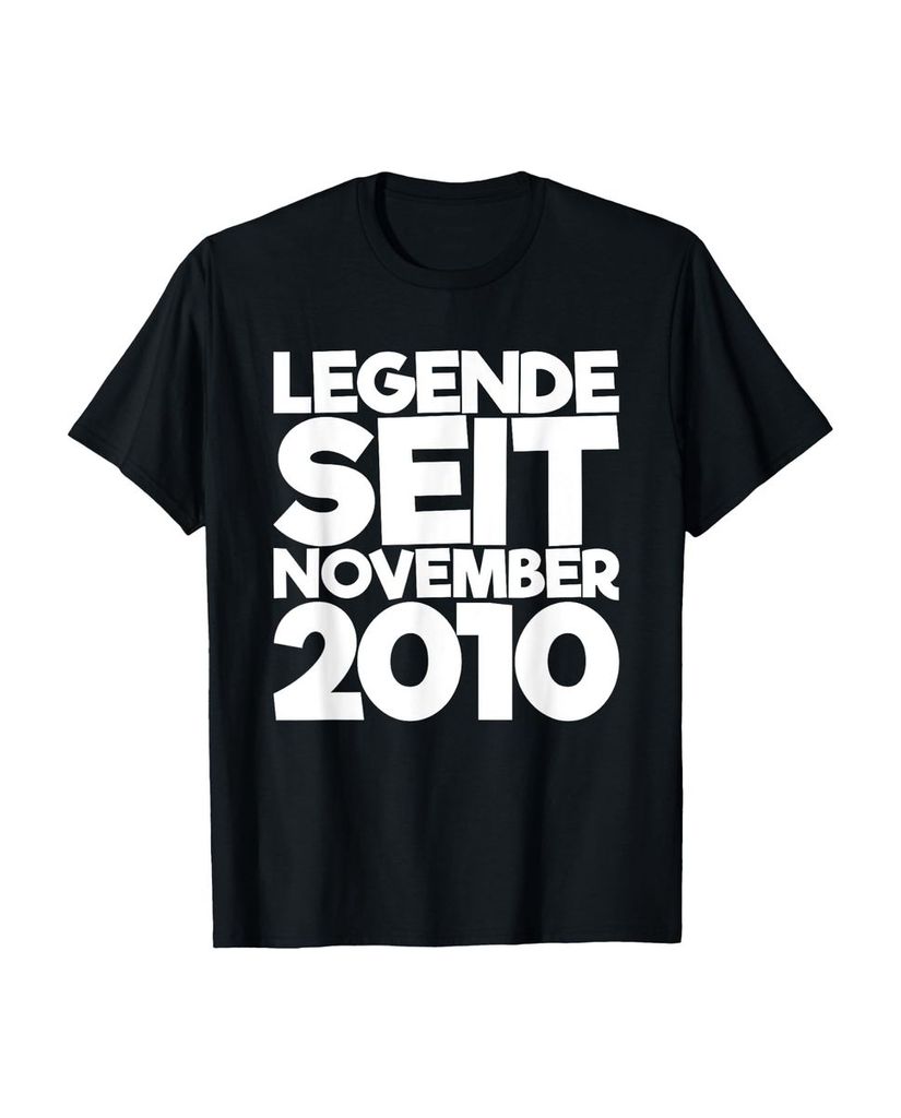 Lustiger T-Shirt „Legende Seit November 2010“ | lustige-tshirts.de