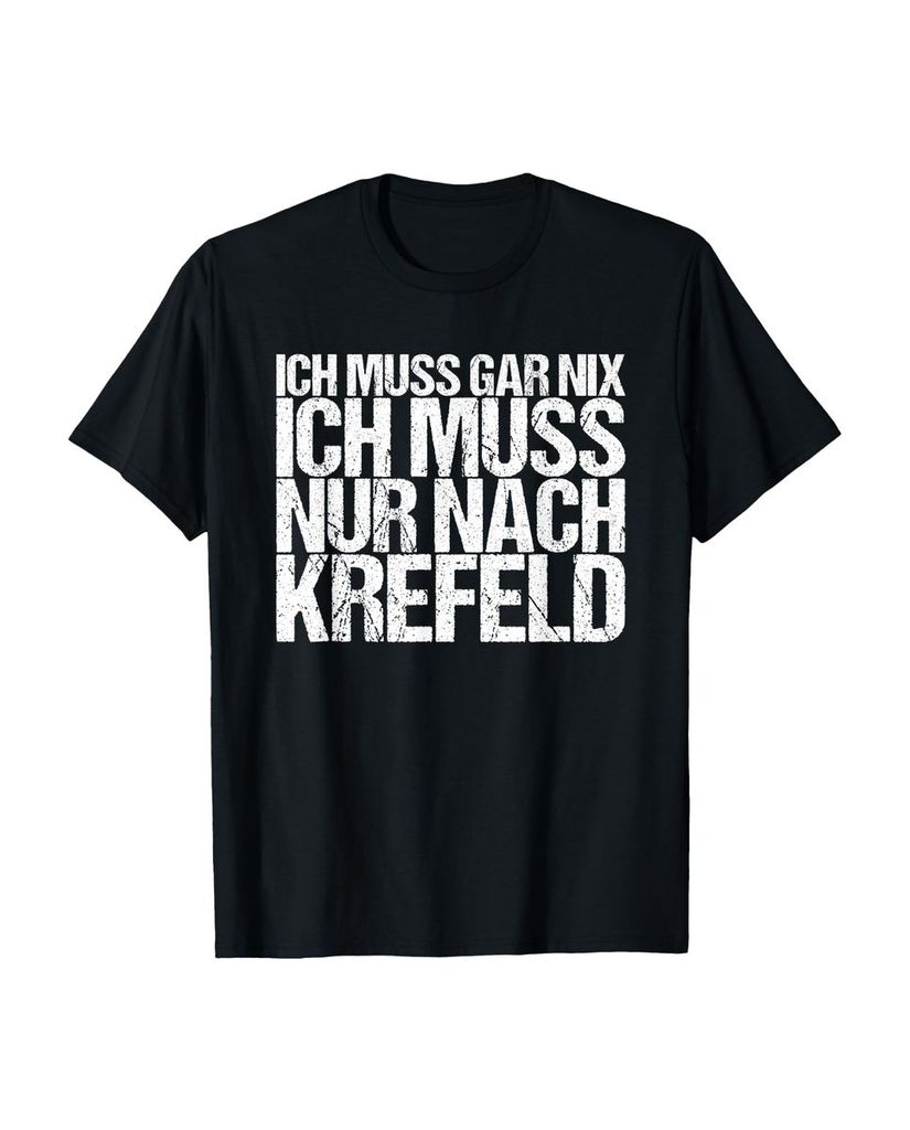 Lustiger T-Shirt „Ich Muss Gar Nix Ich Muss Nur Nach“ | lustige-tshirts.de