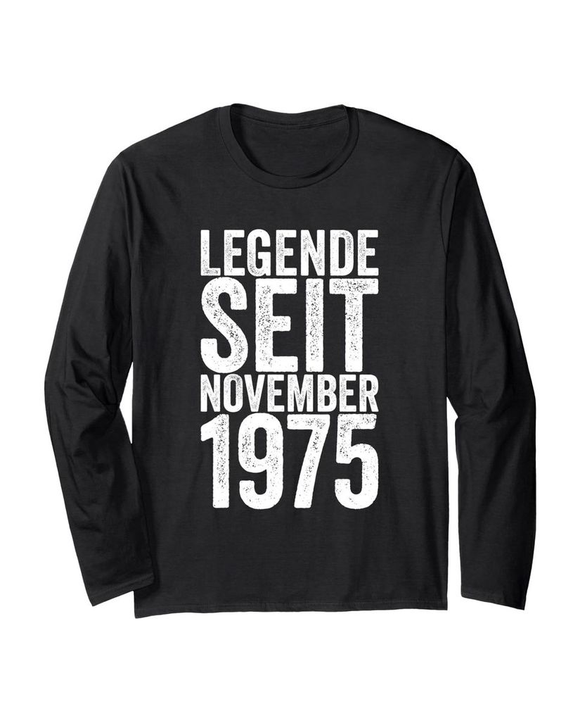 Lustiger Langarmshirt „Legende Seit November 1975“ | lustige-tshirts.de