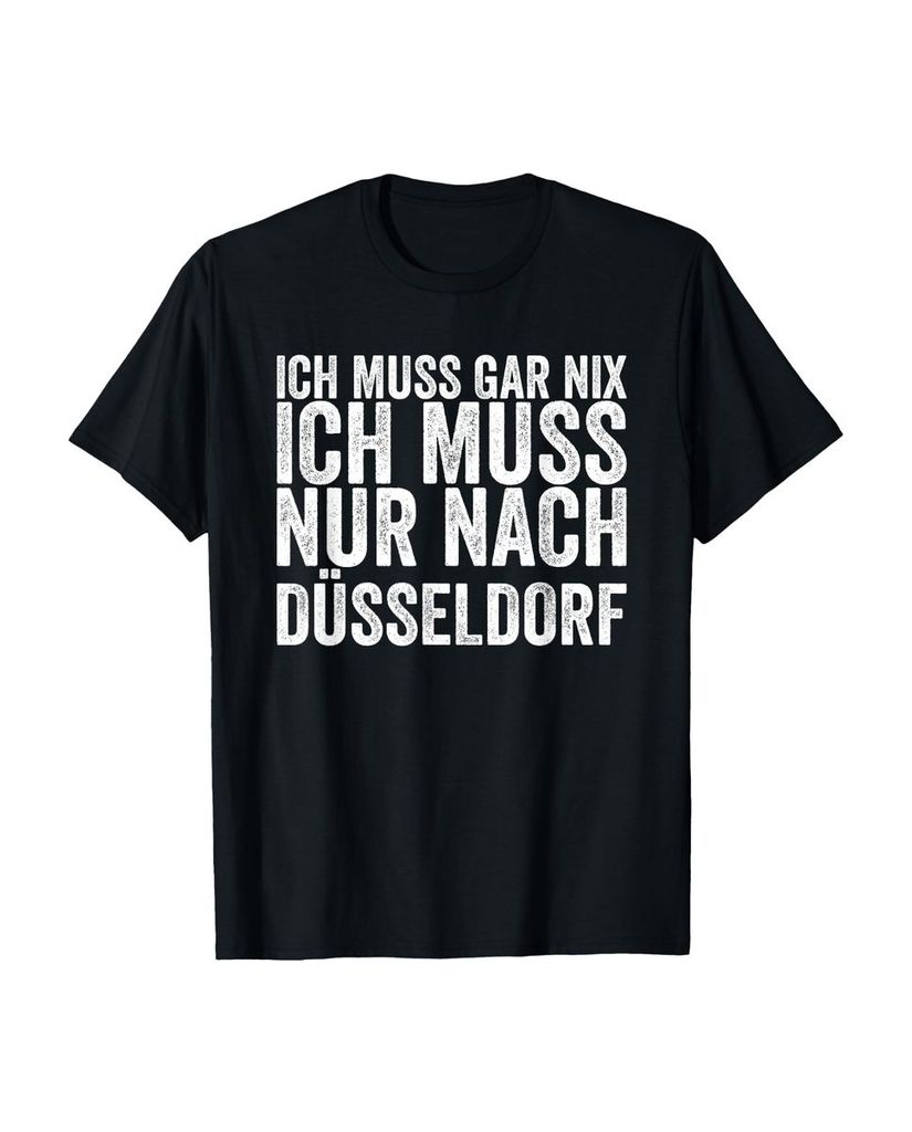 Lustiger T-Shirt „Ich Muss Gar Nix Ich Muss Nur Nach“ | lustige-tshirts.de