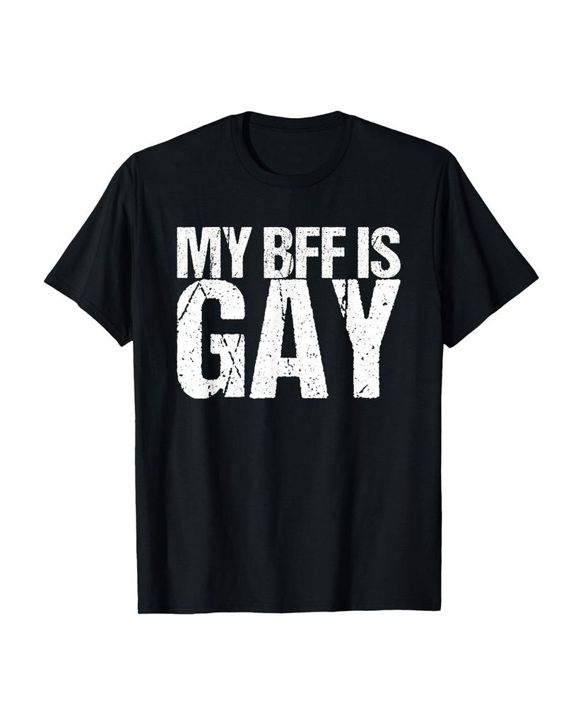Lustiger T-Shirt „Mein Bff ist schwul LGBTQ“ | lustige-tshirts.de