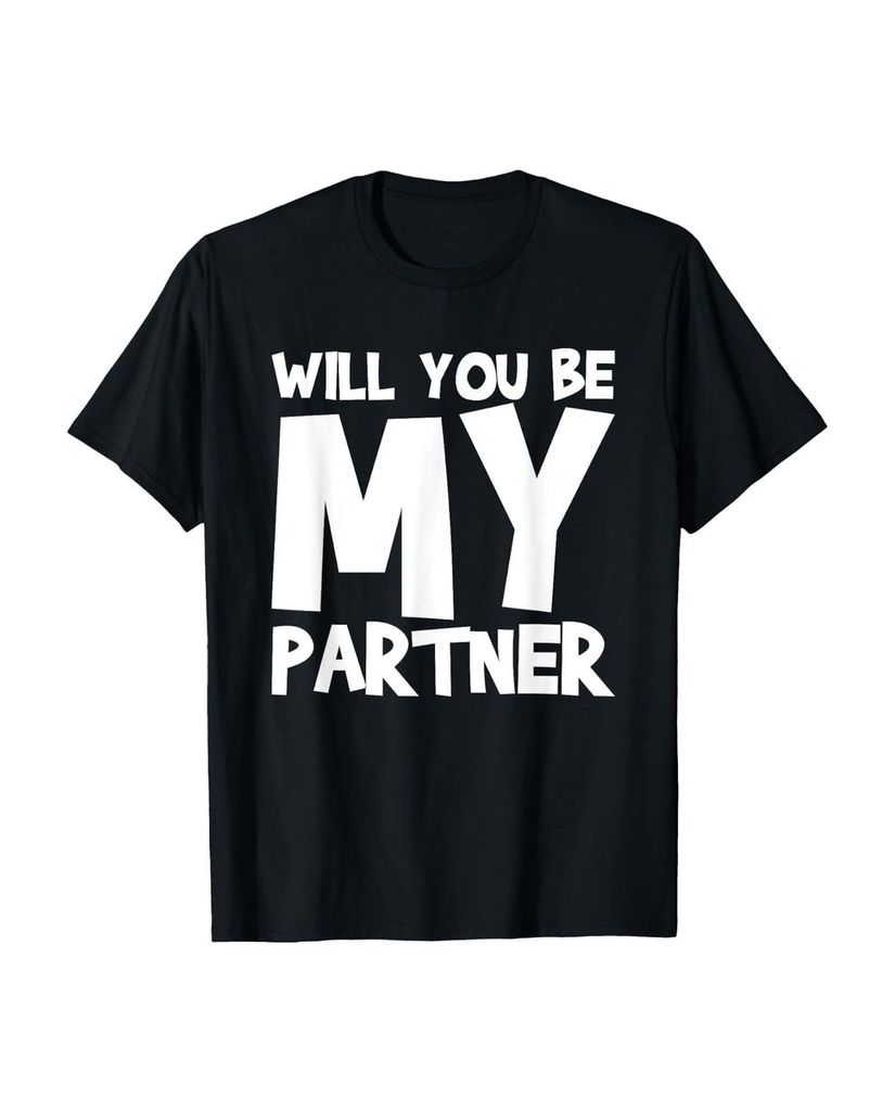 Lustiger T-Shirt „Wirst du mein Partner sein“ | lustige-tshirts.de