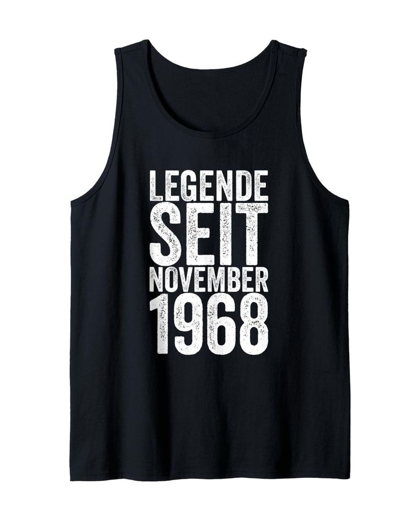 Lustiger Tank Top „Legende Seit November 1968“ | lustige-tshirts.de