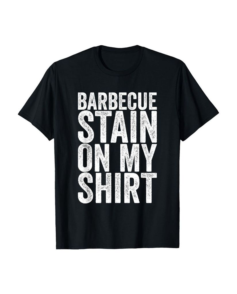 Lustiger T-Shirt „Grillfleck auf meinem Hemd“ | lustige-tshirts.de