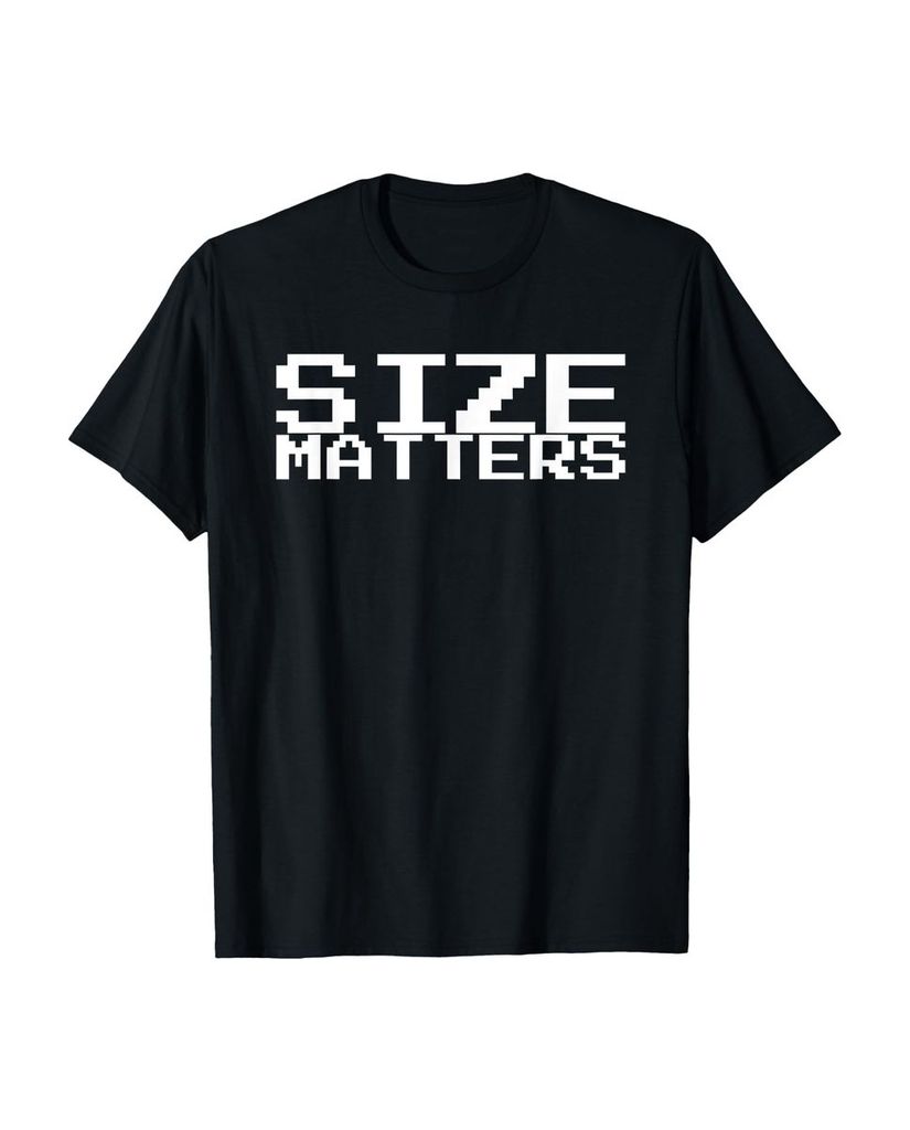 Lustiger T-Shirt „Größe ist wichtig“ | lustige-tshirts.de