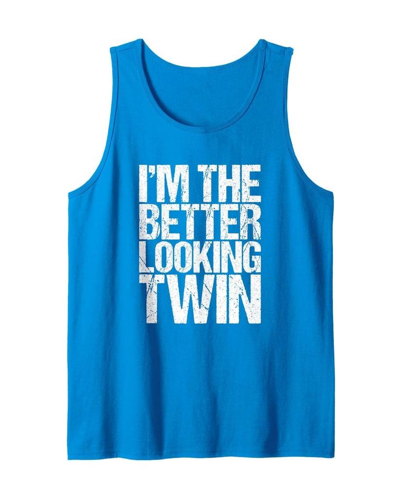 Humorvolles Geburtstags Tanktop „I'm The Better Looking Twin“ – Ansicht 14