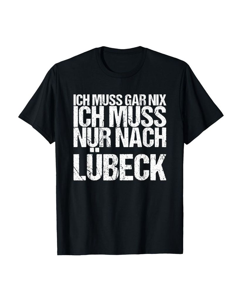 Lustiger T-Shirt „Ich Muss Gar Nix Ich Muss Nur Nach“ | lustige-tshirts.de