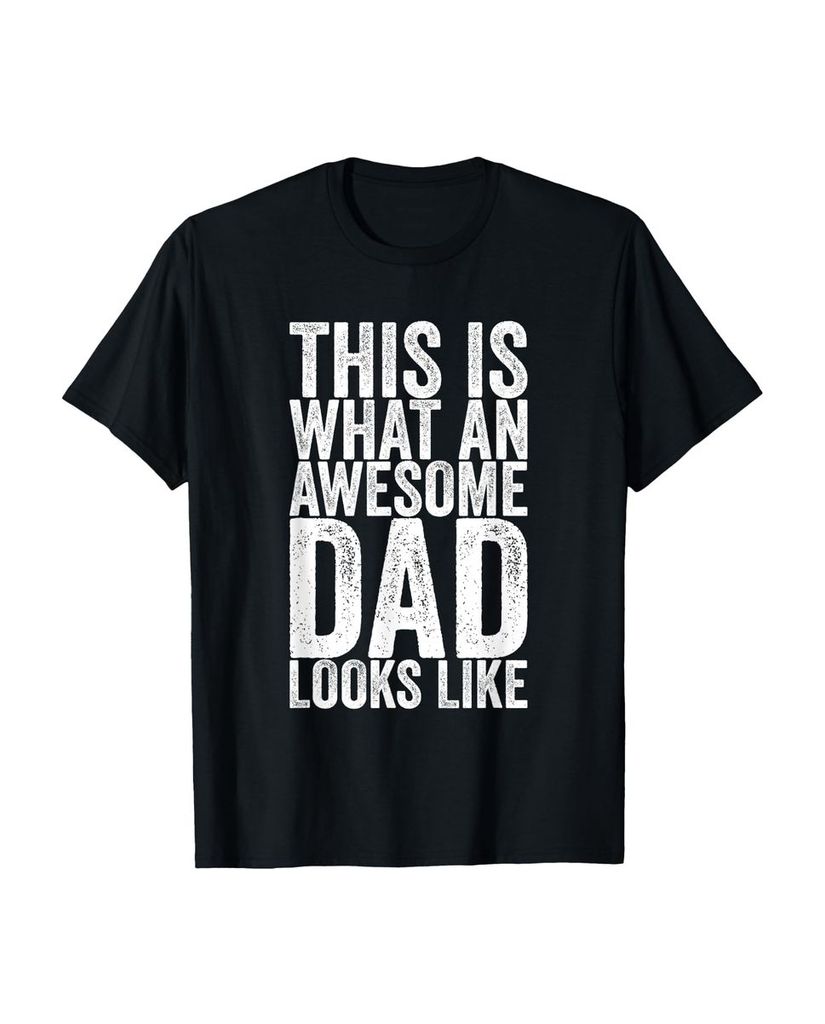 Lustiger T-Shirt „This Is What An Awesome Dad Looks Like!“ | lustige-tshirts.de