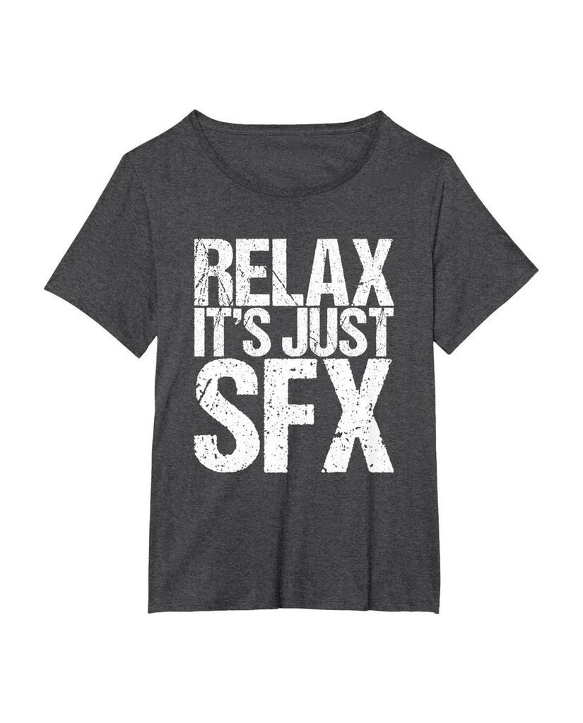Lustiges Halloween T-Shirt „Relax It's Just Sfx“ – Ansicht 22