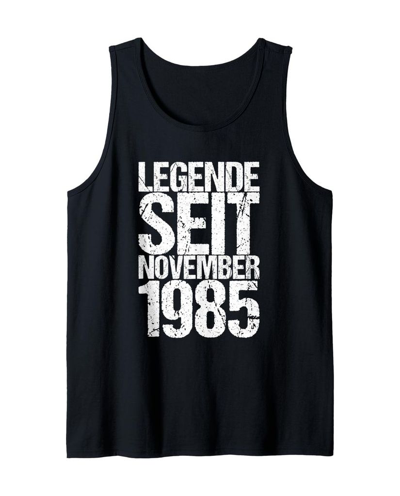 Lustiger Tank Top „Legende Seit November 1985“ | lustige-tshirts.de